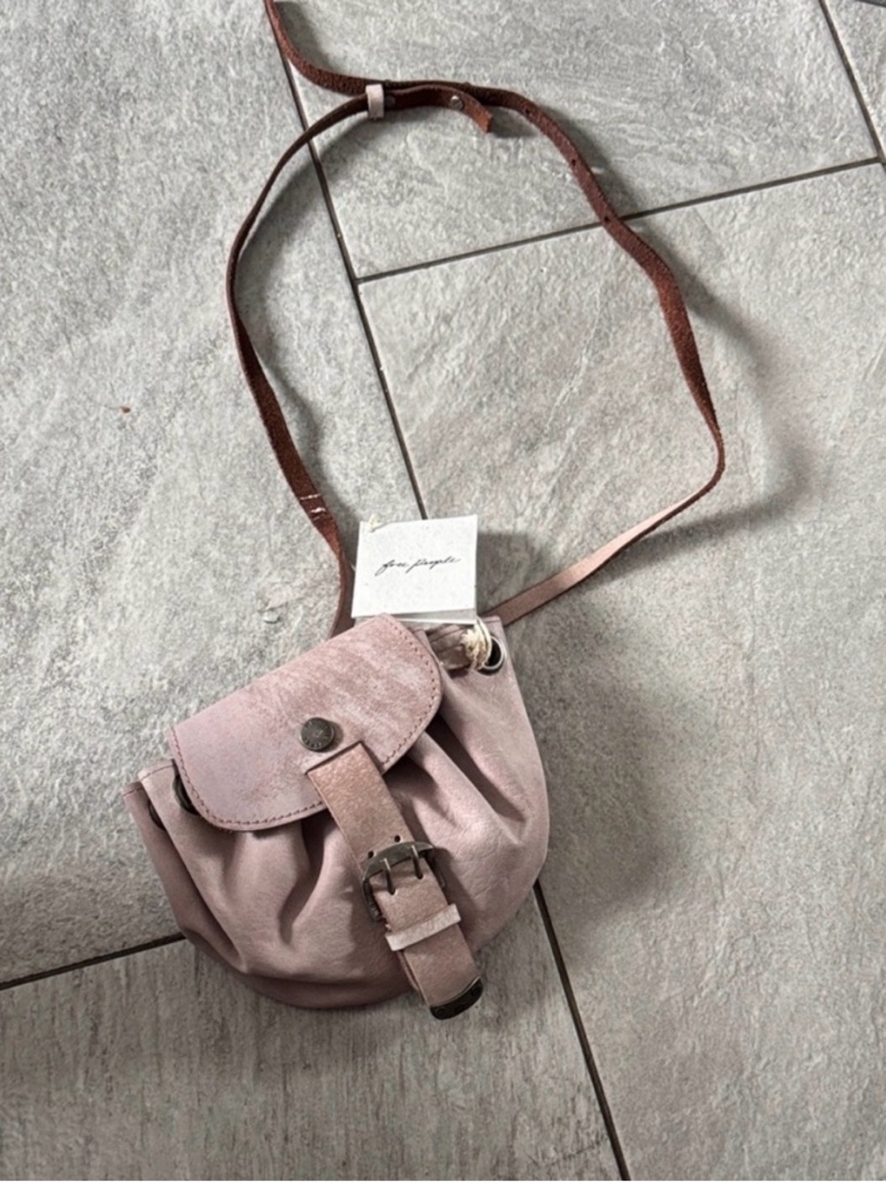 NWT Free People We The Free Comeback Crossbody Bag - Fog